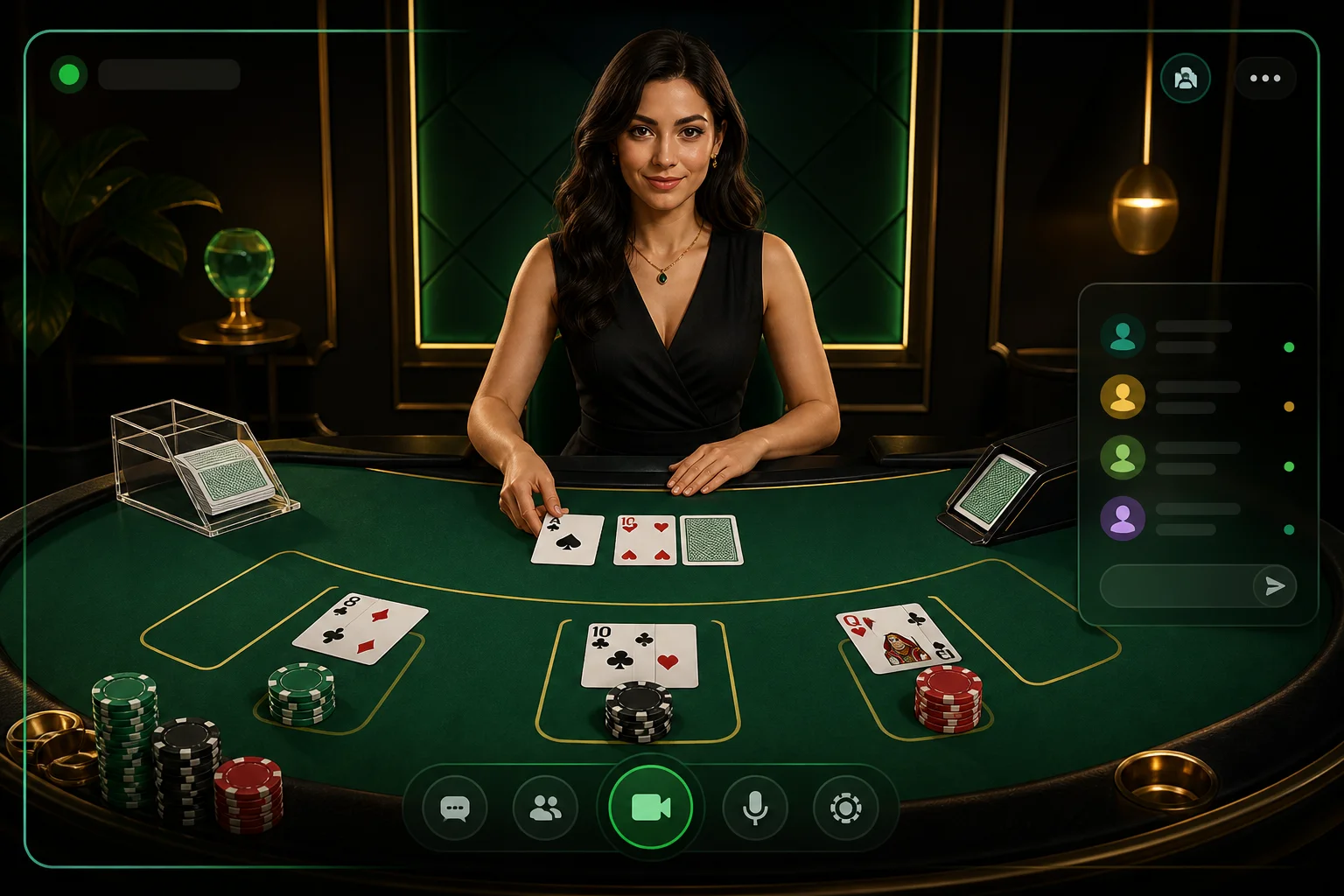 Cassino ao vivo com dealers reais