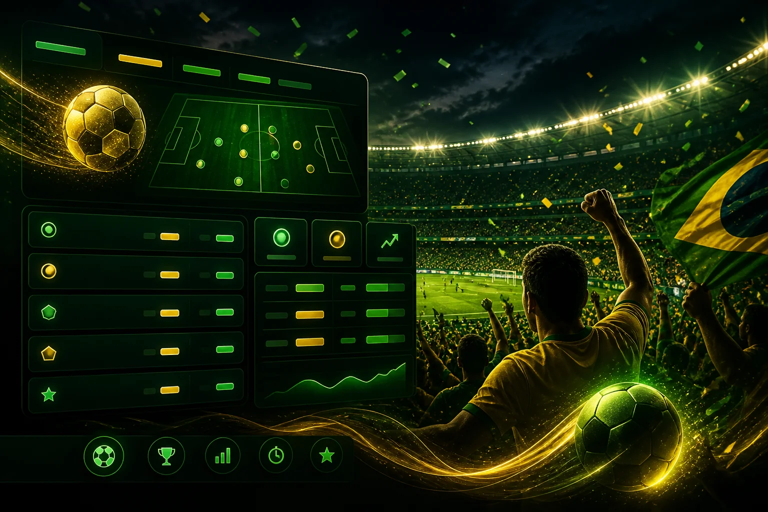 Apostas esportivas futebol Brasil